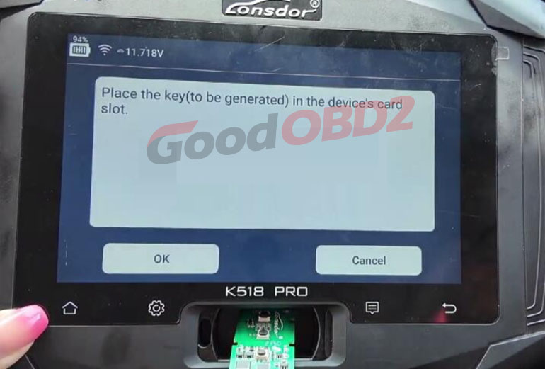 Программирование Toyota RAV4 8A AKL 2016 года с помощью Lonsdor K518 Pro