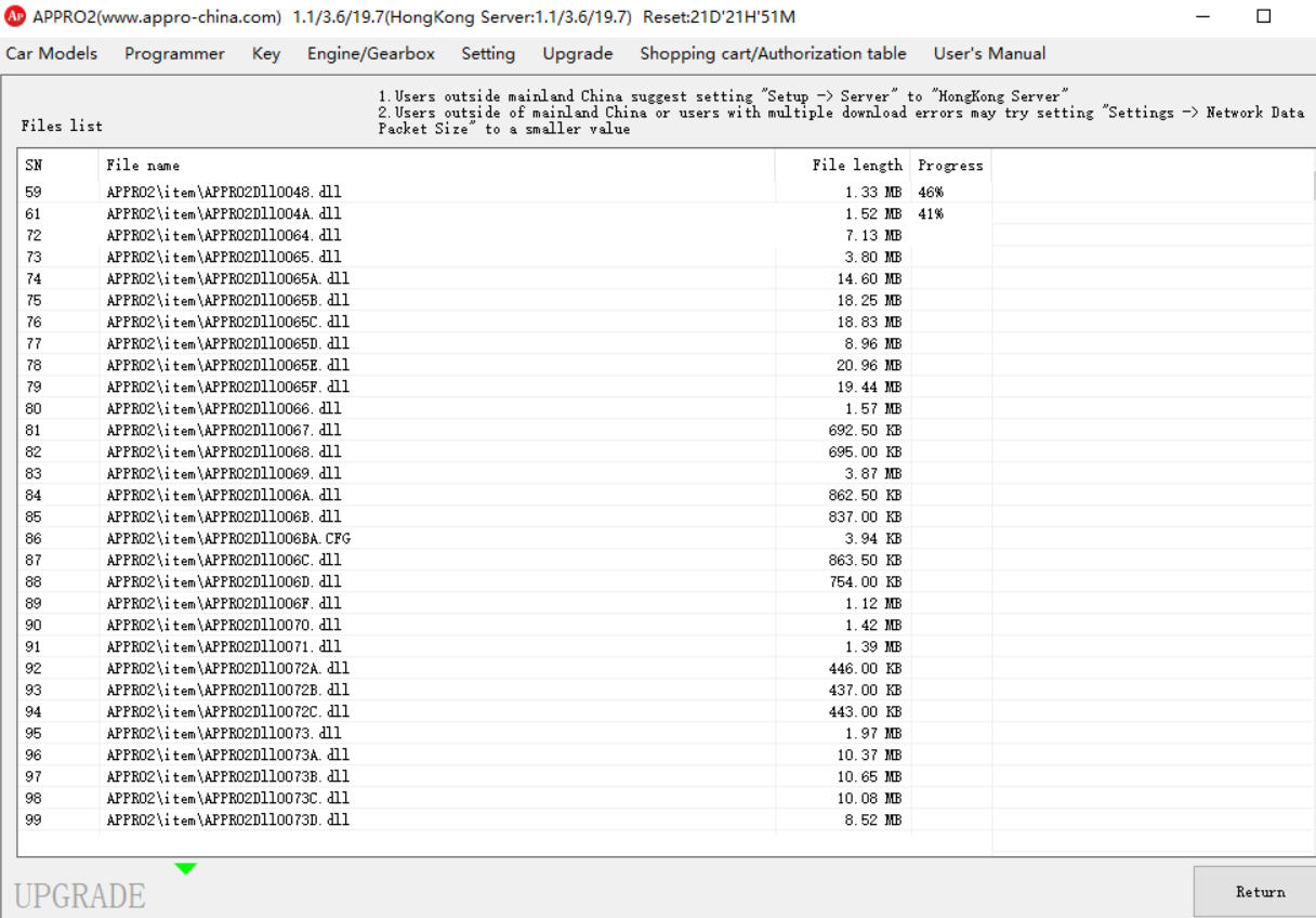 APPRO2 programmer